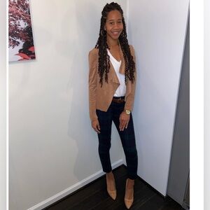 Banana Republic Green/Navy Plaid Staight Leg Ankle Pants - Women's Size 0